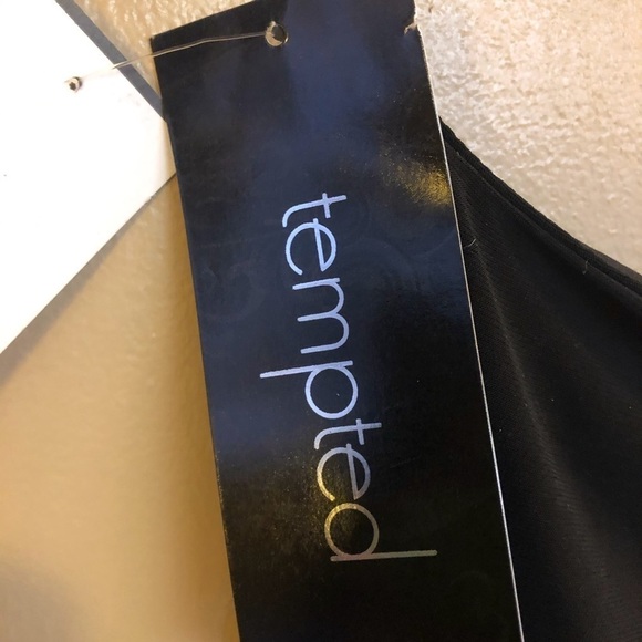 One Shoulder Dress NWT by tempted - Picture 7 of 8